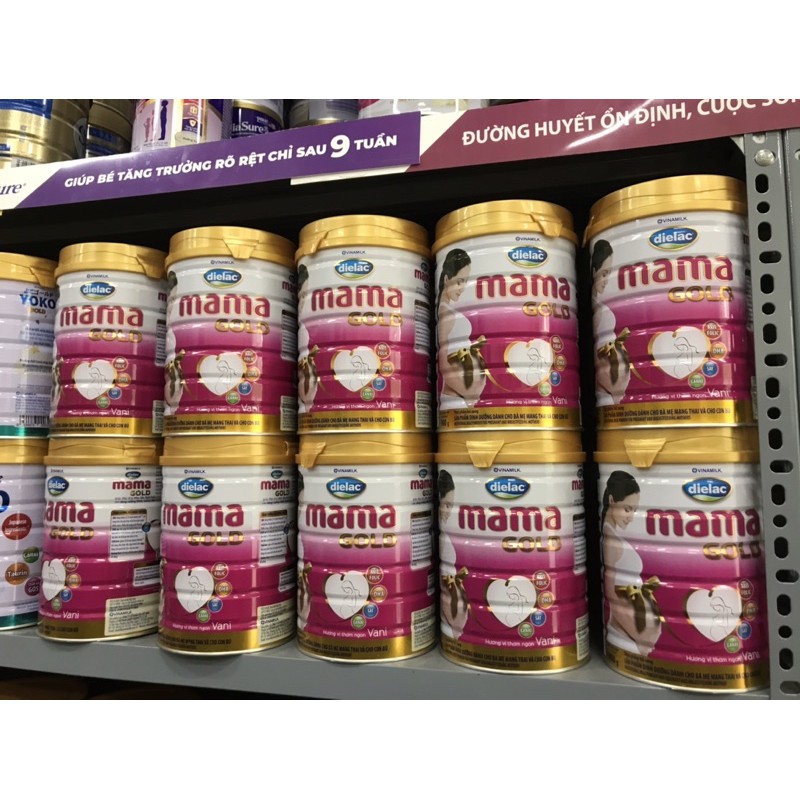 Sữa bầu Vinamilk Dielac mama gold 900g