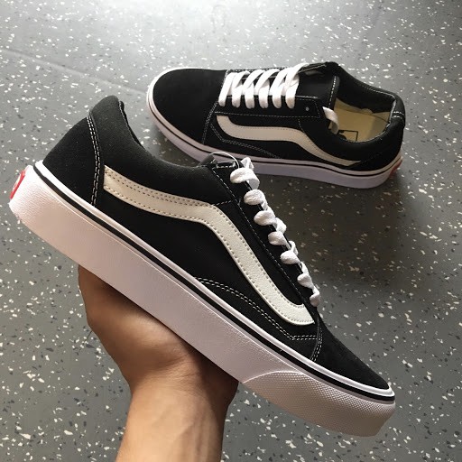 [Video+ảnh thật] Giày Vans Vault Style Old Skool đen thấp