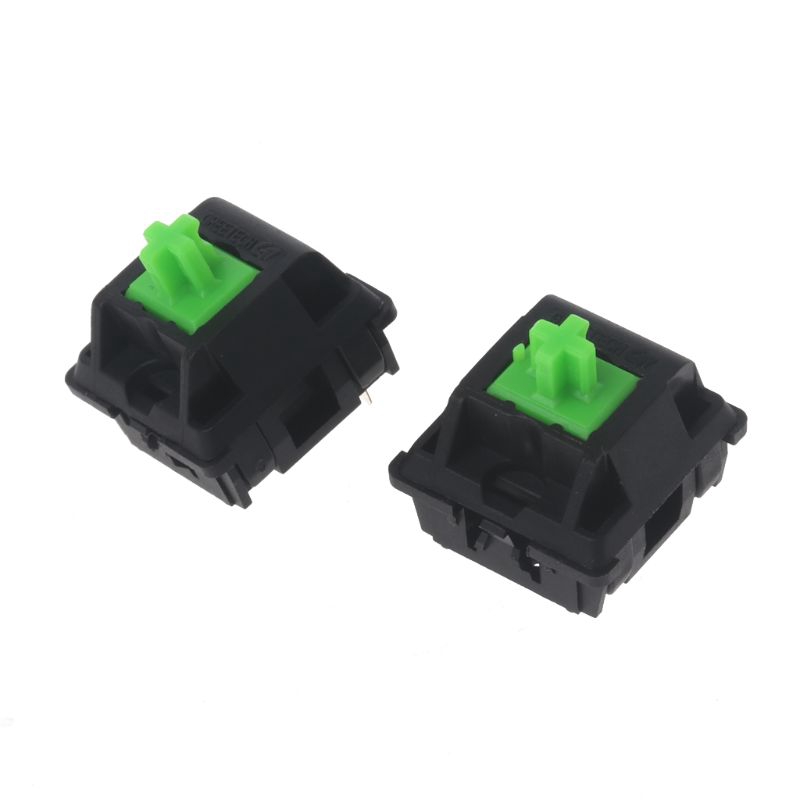 ✦LILY 5Pcs Greetech Green Switches Axis for Razer Gaming Mechanical Keyboard for MX 3pin Switch  