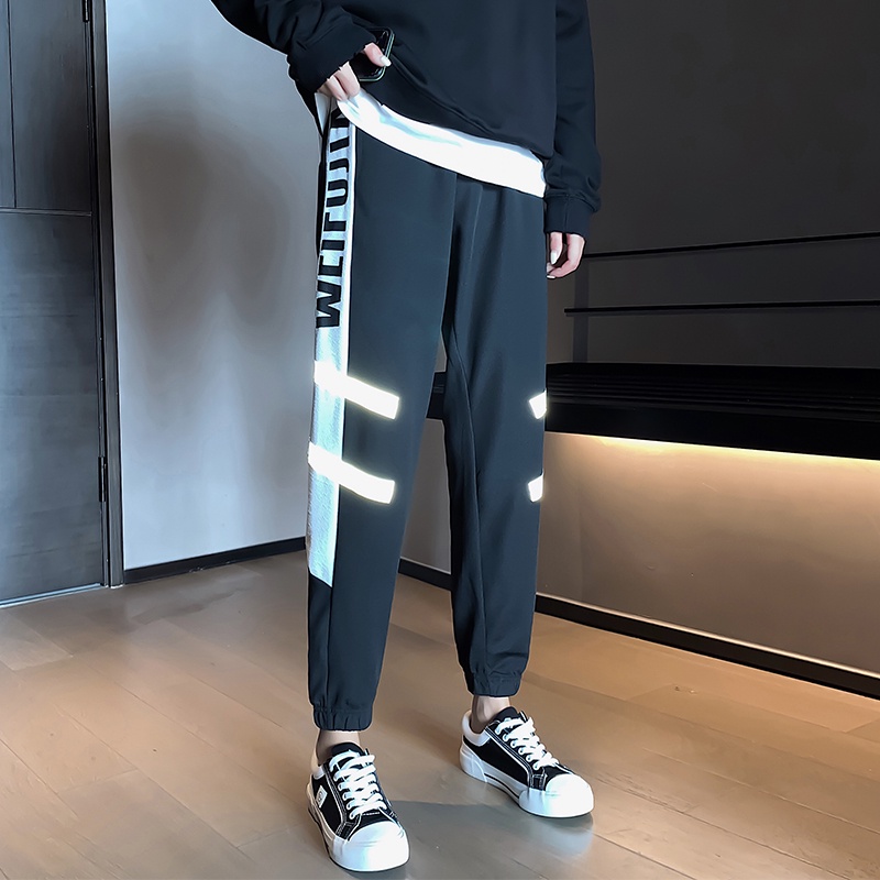 NRVP Quần Thể Thao Ống Rộng Phong Cách Thời Trang Hàn Quốc Dành Cho Nam Và Nữ