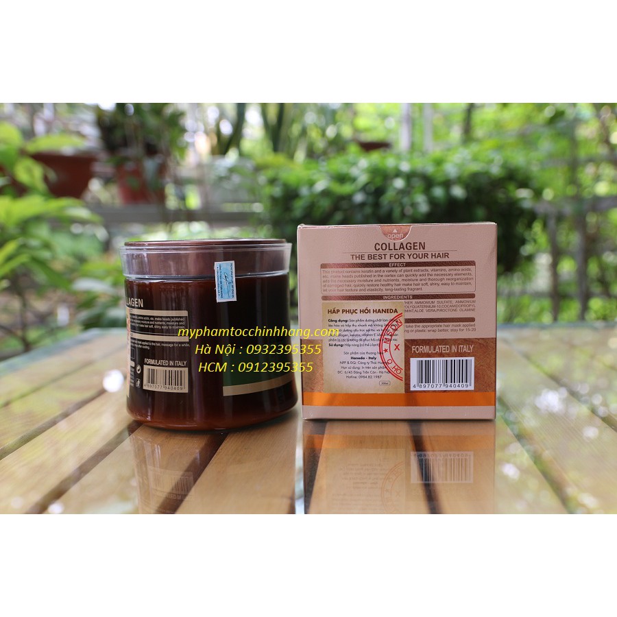 HẤP PHỤC HỒI CẤU TRÚC TÓC HANEDA COLLAGEN chính hãng công ty Thái Hương 500ML | BigBuy360 - bigbuy360.vn