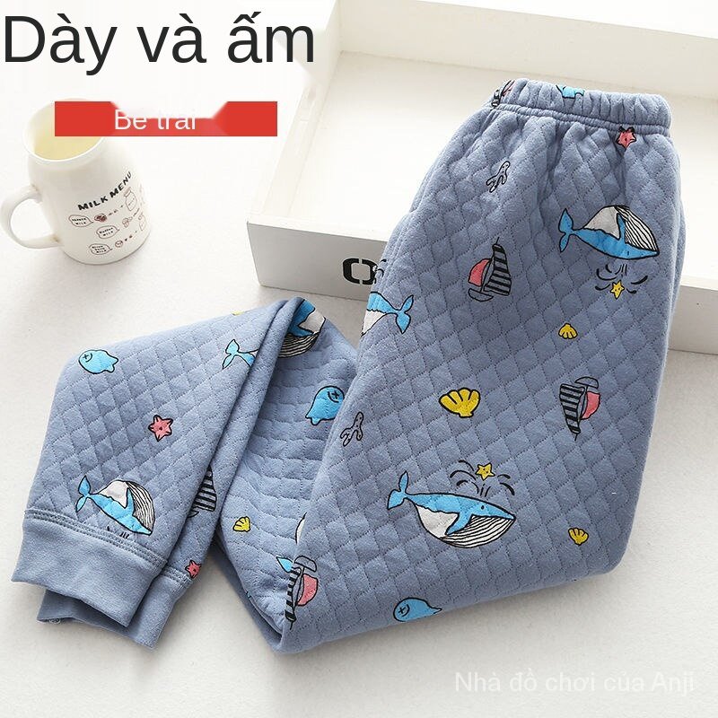 Cotton Warm Thick Children Boys And Girls Thick Warm Thick Cotton Pants