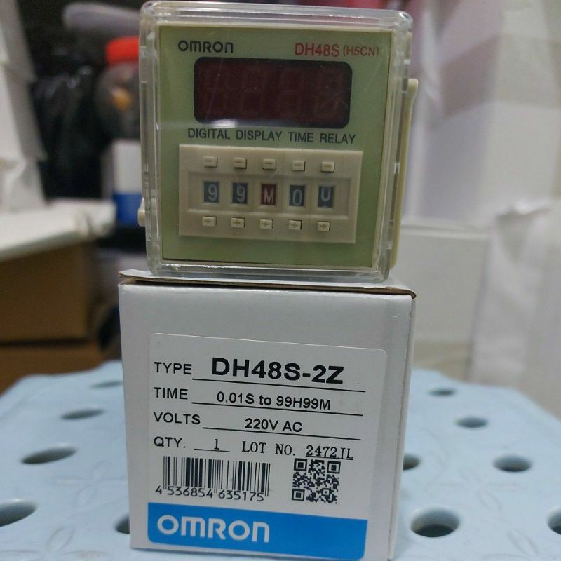 Đồng hồ rơ le thời gian OMRON Timer DH48S-2Z 220V 24V