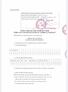 Mặt Nạ Ủ Phục Hồi Trắng Da