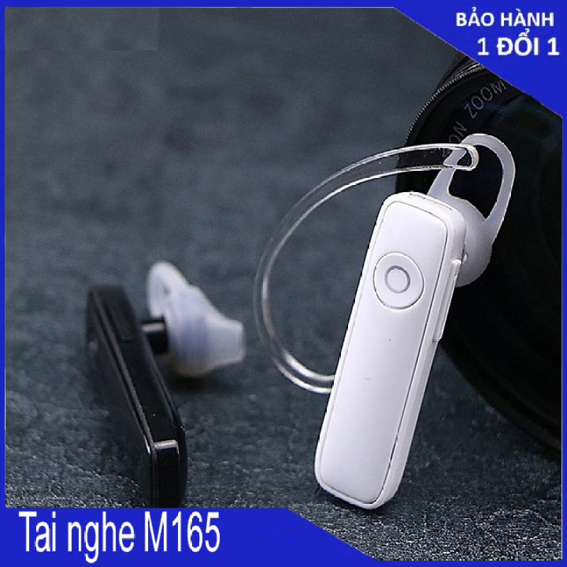 【COD】(1 đổi 1 trong 14 ngày)Tai nghe bluetooth M165-sạc 1 giờ dùng 1 ngày - tai nghe bluetooth dòng samsung-oppo chất lượng tốt - sạc pin nhanh - kết nối dễ dàng