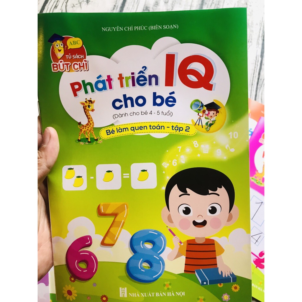 Phát Triển IQ Cho Bé (4-5 TUỔI)_Đồ chơi cho bé giá rẻ