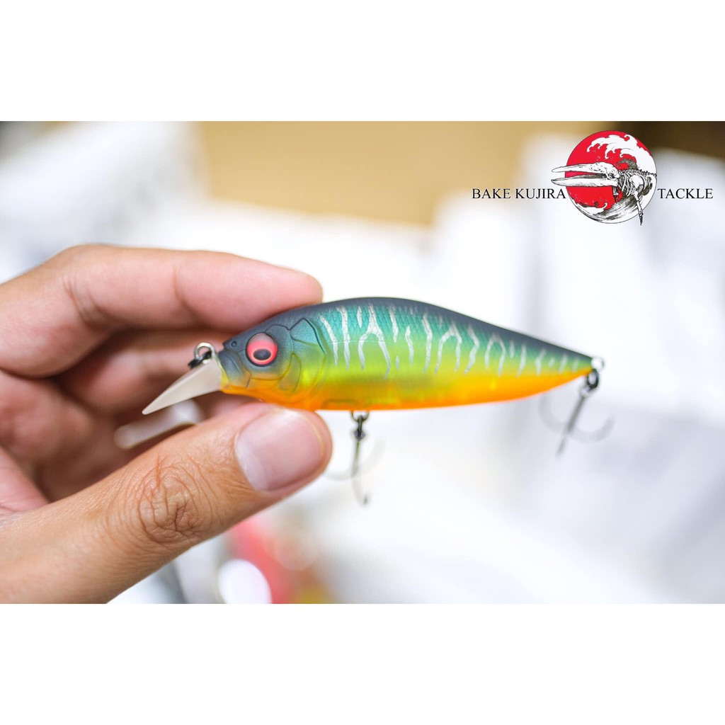 MỒI GIẢ CÂU CÁ CHÍNH HÃNG MEGABASS FLAP SLAP SW LBO Length: 77mm Weight: 13g Type: Slow Floating #bakekujiratackle