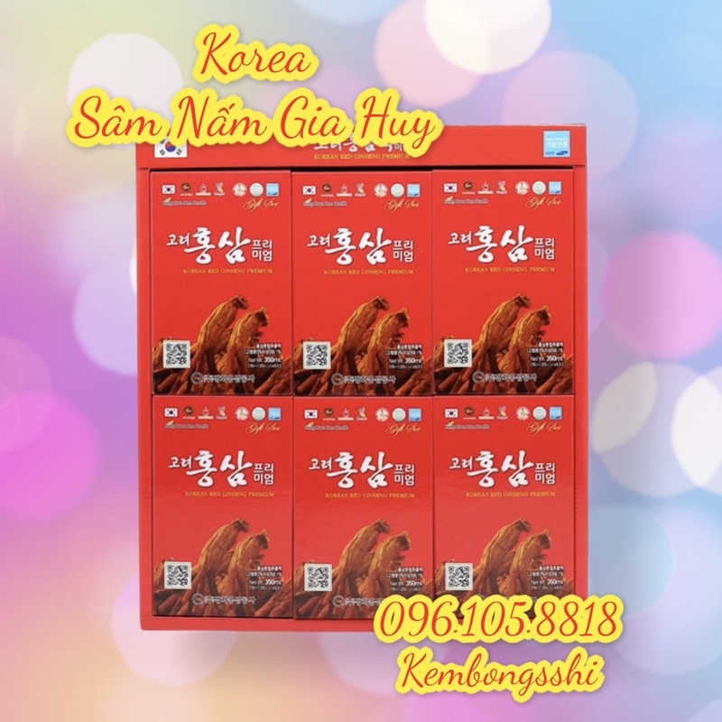 [HÀNG MỚI VỀ] Nước Hồng Sâm 6 năm tuổi Kanghwa Hàn Quốc, hộp 30g