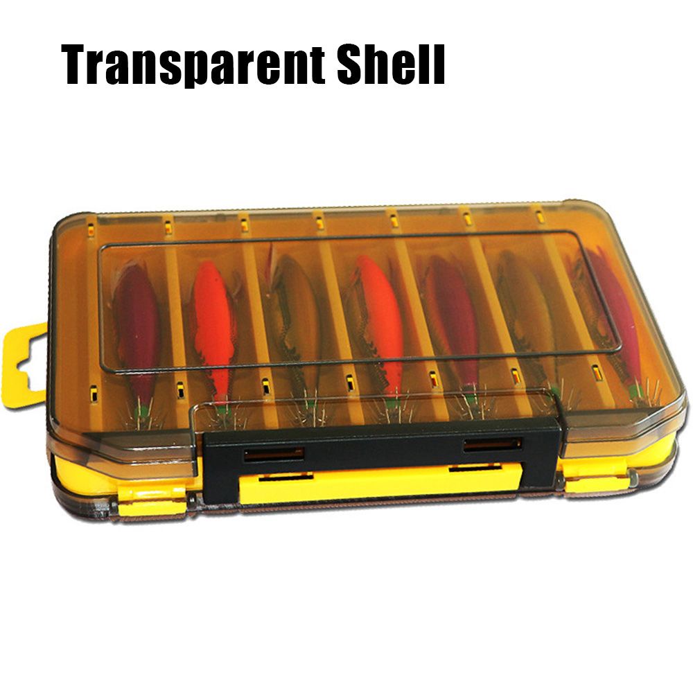 Hộp đựng mồi câu cá 12/ 14 ngăn tiện dụng