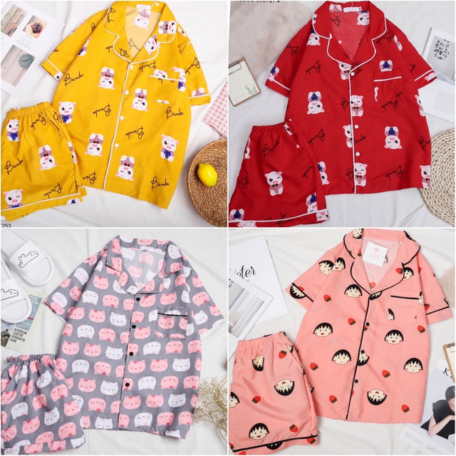 Bộ Ngủ - Đồ Mặc Nhà Kate Thái MS208 [HÀNG ĐẸP CHUẨN] | BigBuy360 - bigbuy360.vn