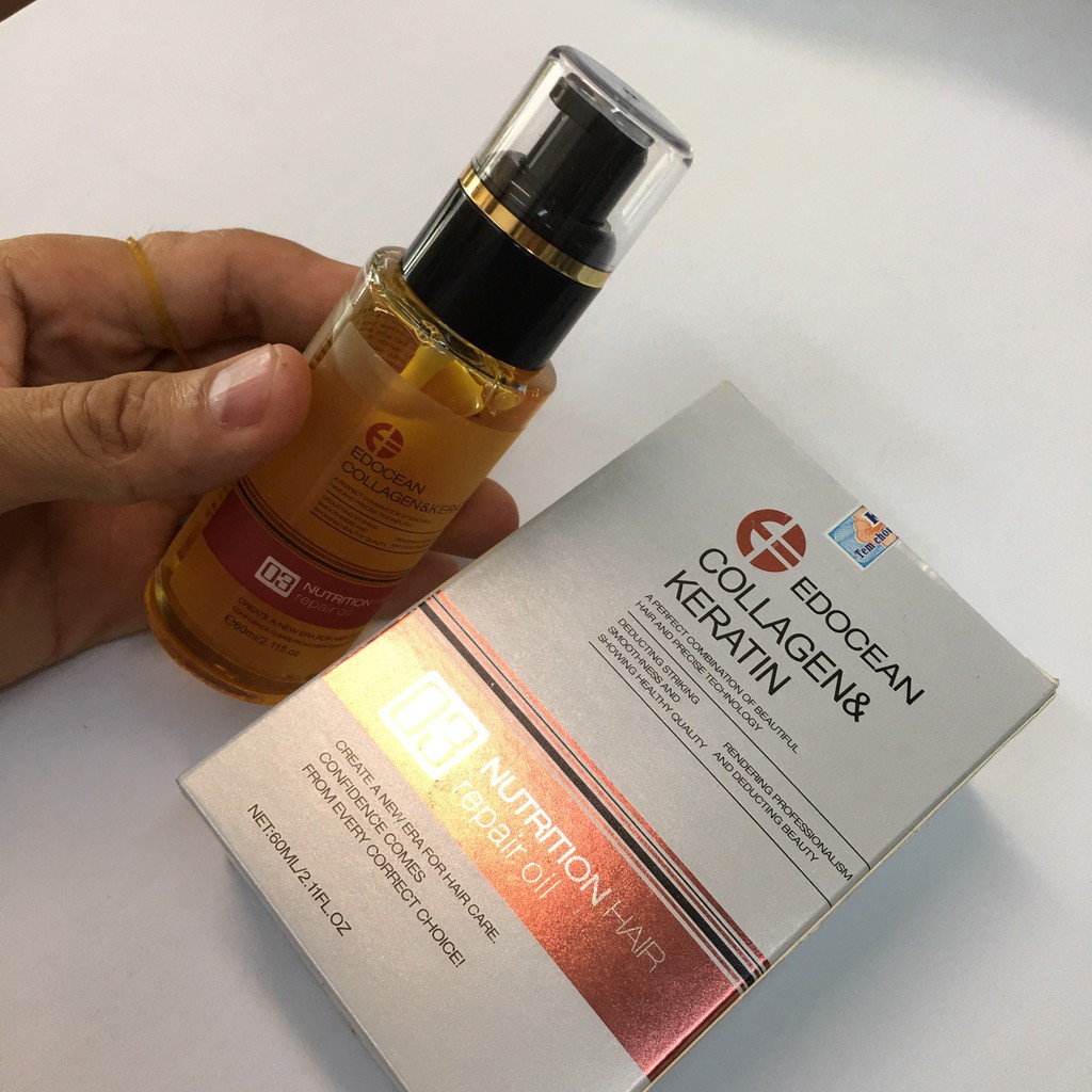 Tinh dầu dưỡng tóc dành cho tóc yếu -giữ nếp tóc không gây bết dính tóc _ hàng cao cấp chính hãng nhập khẩu ý
