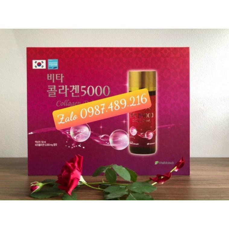 Nước Uống Bổ Sung Collagen Vita 5000 Hàn Quốc - Bổ sung vitamin giúp tăng đề kháng, trẻ hóa làn da | BigBuy360 - bigbuy360.vn