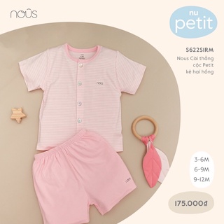 Bộ cộc tay cài thẳng Nous petit