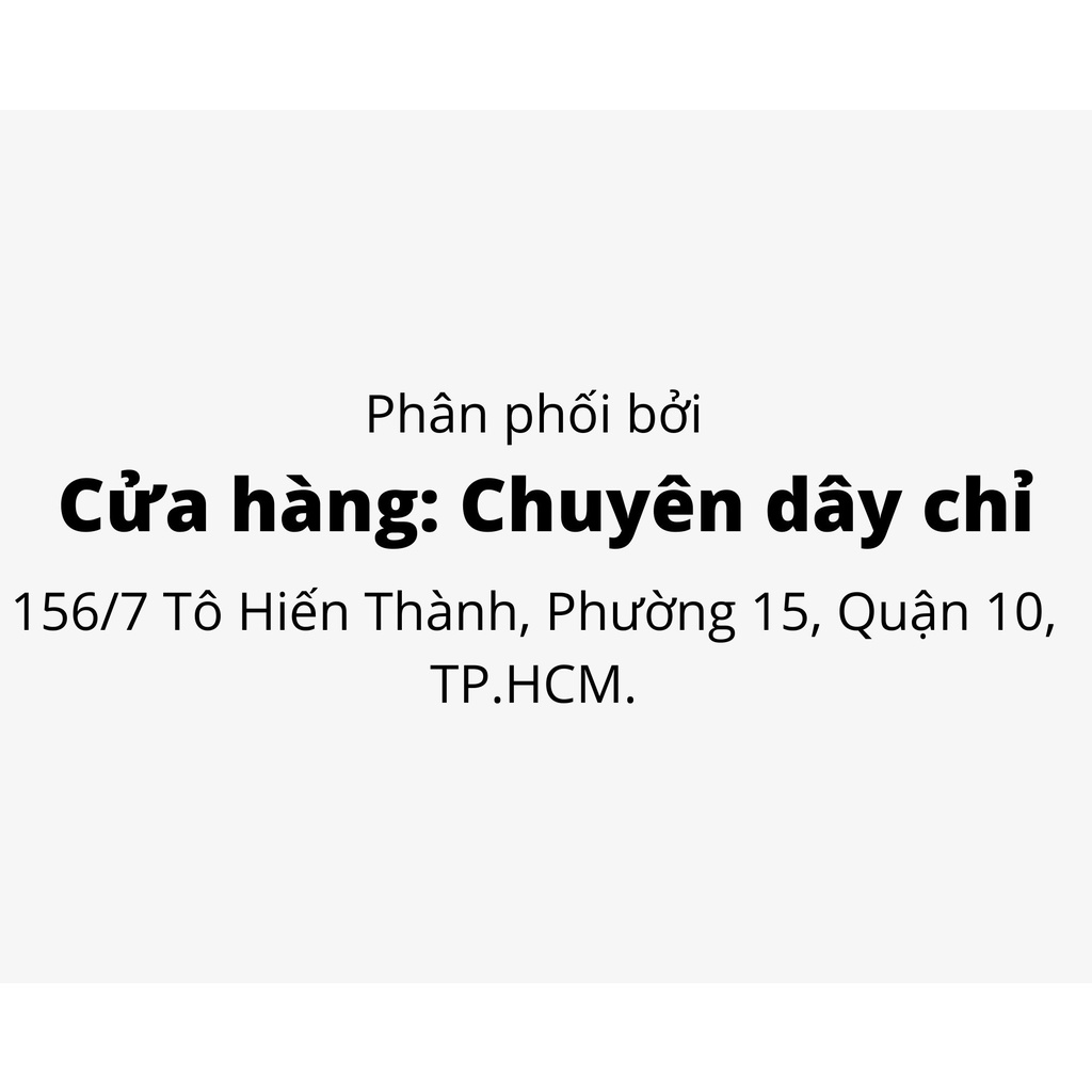 [21] Dây nhợ Thợ hồ / Đan lưới Chỉ Nilon 100%