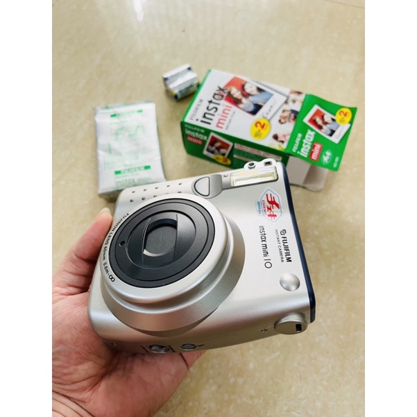 Máy chụp ảnh lấy liền Fujifilm Instax Mini 10 tặng kèm pin và 1 hộp film 10 tấm