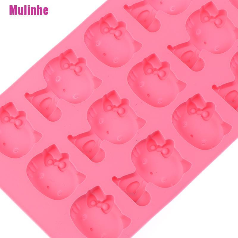 Khuôn Silicone Tạo Hình Làm Bánh Kẹo Hình Mèo