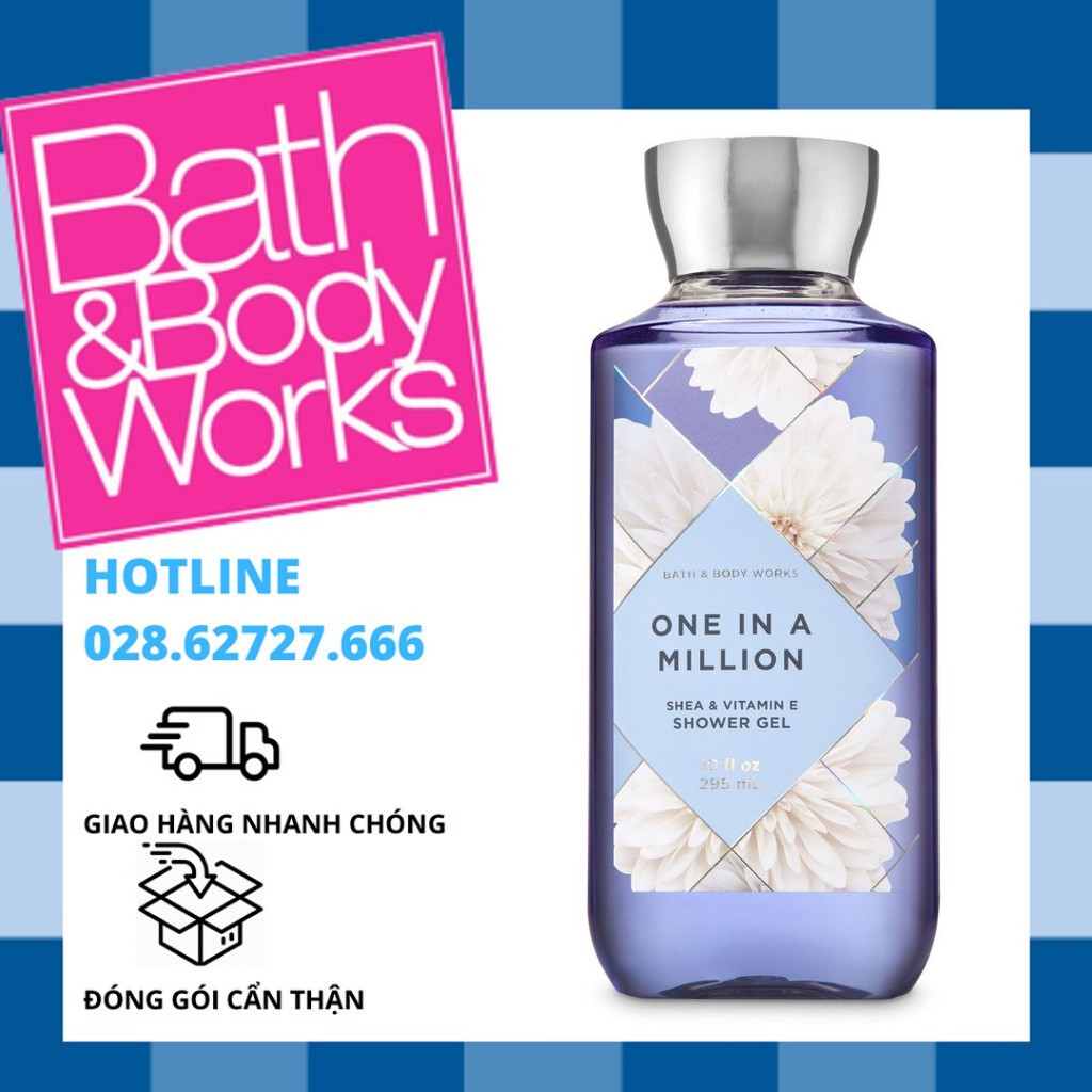 Sữa tắm One In A Million Bath &amp; Body Works Shower Gel (295ml)