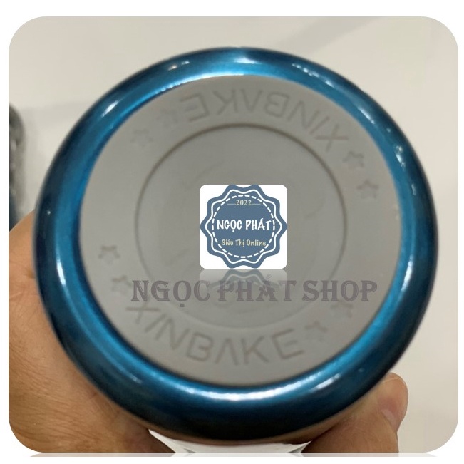 Bình nước giữ nhiệt Inox 304 XINBAKE hình dê 350ml, [Cực xinh]