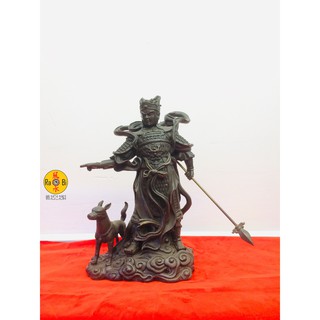 Nhị Lang Thần Dương Tiễn - Tượng Đồng Thờ Cúng
