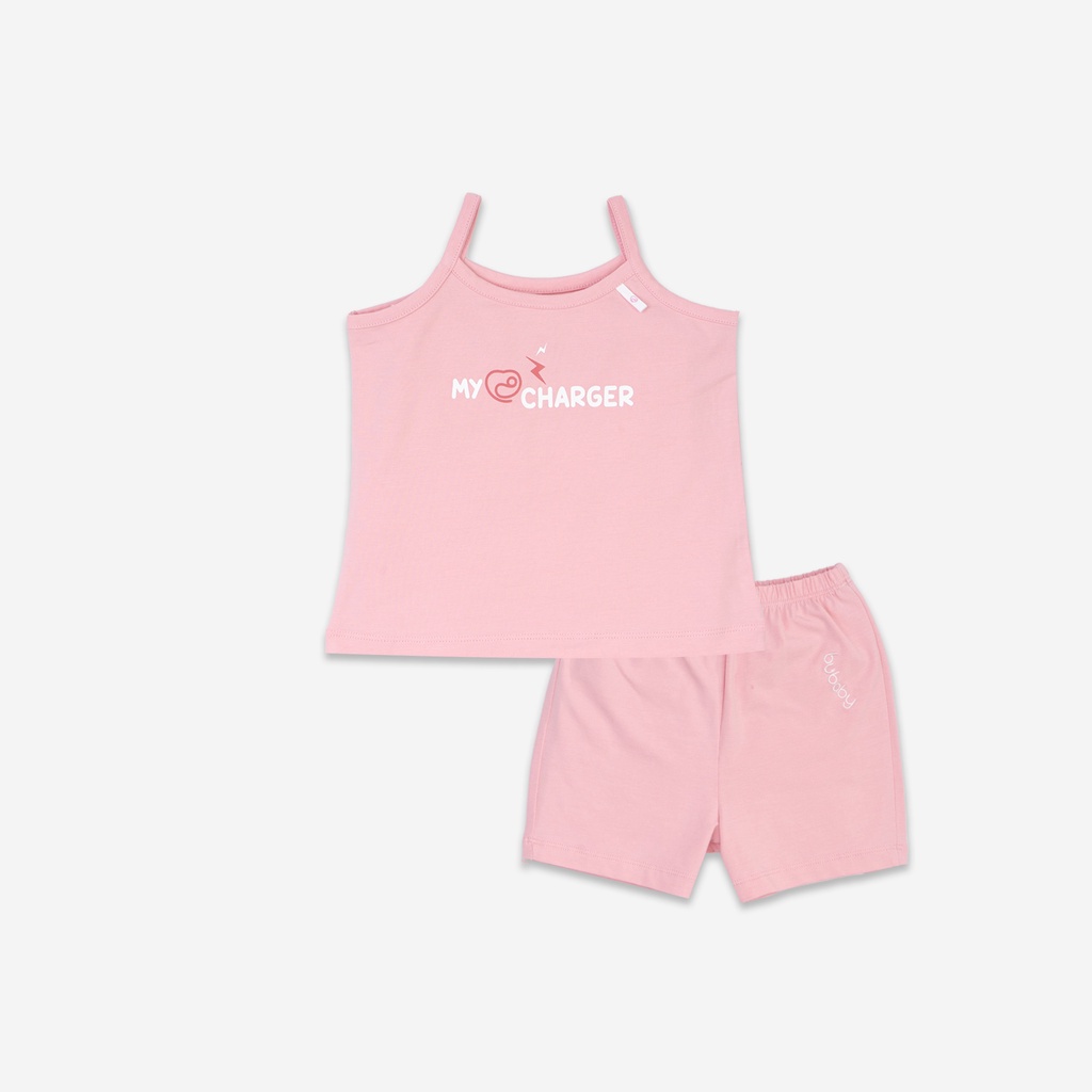 Bộ áo 2 dây quần đùi - Kyomi Charger BU Baby BBC150401
