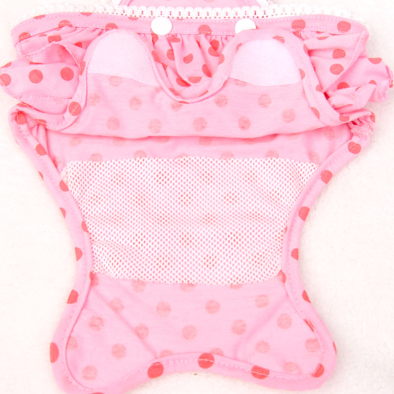 Quần Yếm Chấm Bi Xinh Xắn Cho Thú Cưng