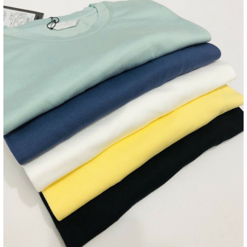 Áo thun basic tee trơn nhiều màu Mind Bridge,chất cotton đẹp