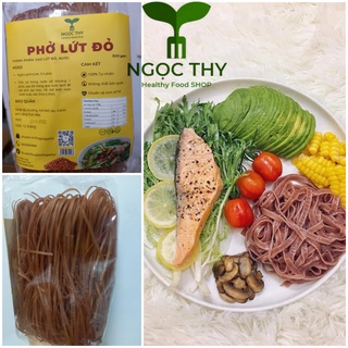 NT Food Phở gạo lứt ĐỎ ăn kiêng eatclean thực dưỡng giảm cân