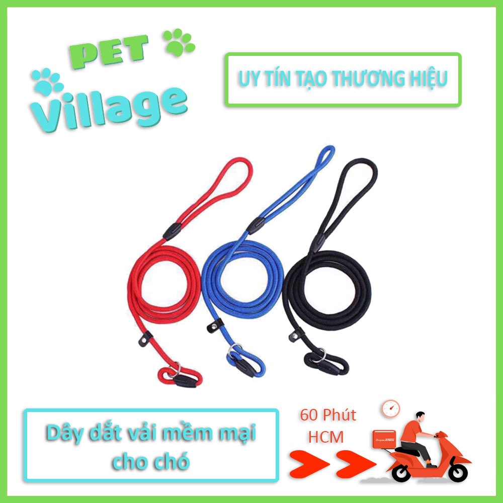 Dây dắt vải mềm mại cho chó mèo