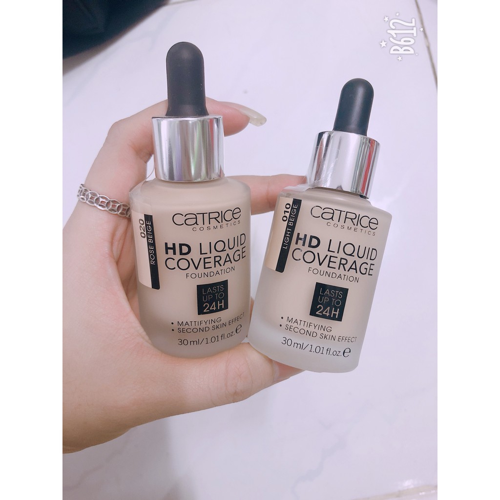 Kem Nền Catrice Hd Liquid Coverage 24h 30ml