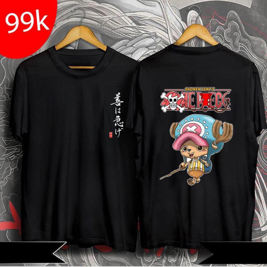 Áo One Piece - áo thun in hình Chopper được yêu thích, cực đẹp cực ngầu giá tận xưởng
