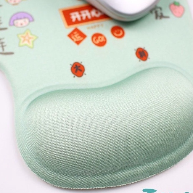 Pad di chuột có đệm kê tay Hoạt Hình đáng yêu