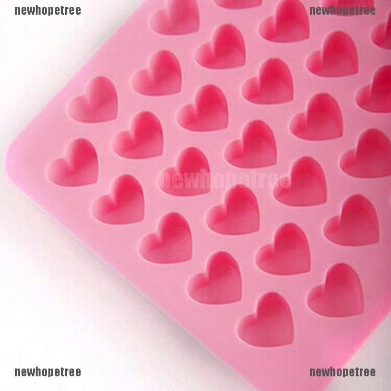 Khuôn Silicone Làm Bánh / Kem / Đá Hình Trái Tim