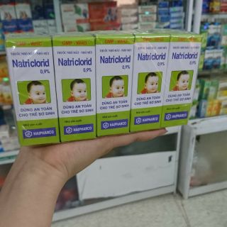 10 lọ nước muối sinh lý