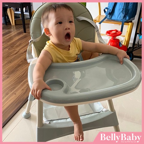 Ghế Ăn Dặm Belly Baby, Full Phụ Kiện Dành Cho Bé (Model BB102 Và BB105)