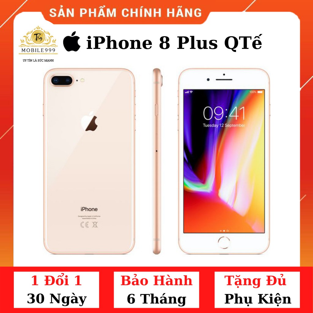 Điện Thoại iPhone 8 Plus Quốc Tế Chính Hãng 64G /256GB - Zin Đẹp 99% Như mới - MOBILE999 | BigBuy360 - bigbuy360.vn