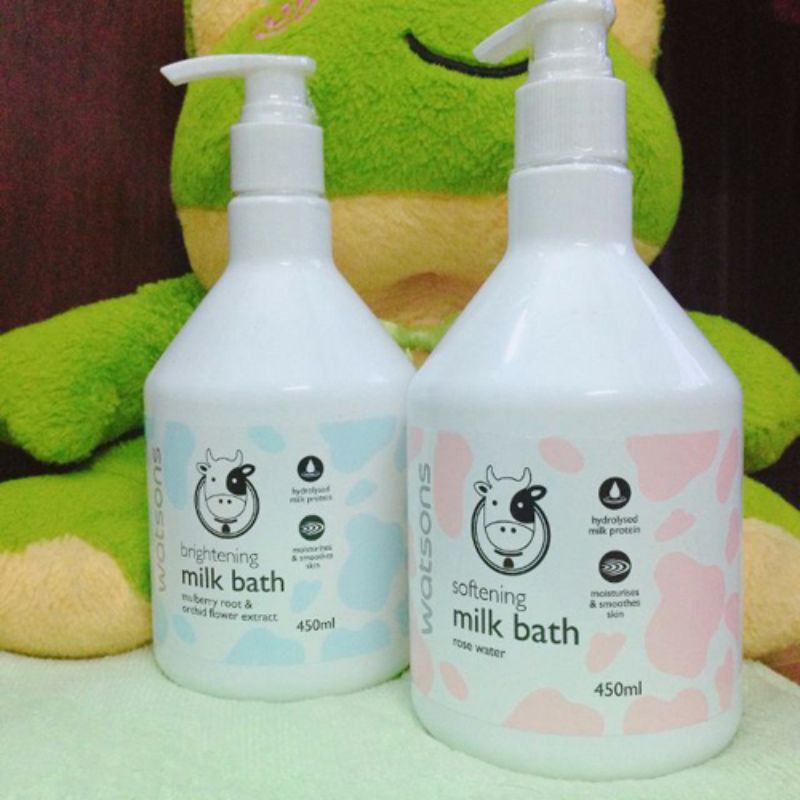 Sữa Tắm Con Bò Watsons Milk Bath Thái Lan Chính Hãng