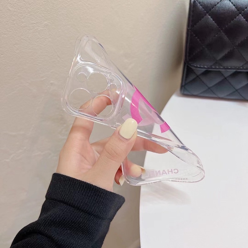 Ốp Điện Thoại Trong Suốt Chống Rơi Thời Trang Mới Cho iPhone 14 Pro Max 14 Pro 14 11 12 13 Pro Max XS XR XS Max