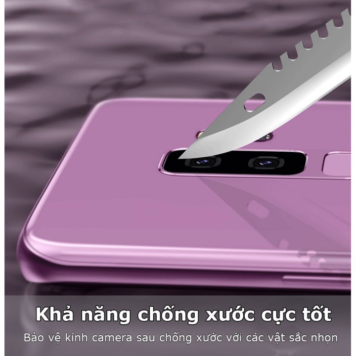 Dán Cường lực Chống trầy Camera Samsung S9 Plus