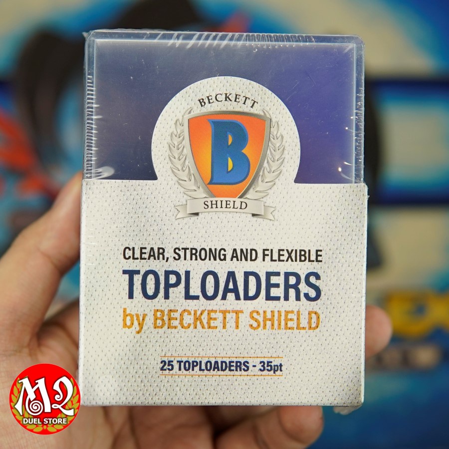 Toploader bọc bài nhựa cứng YUGIOH / Pokemon BECKETT SHIELD Toploader Premium - 25 cái / hộp 35pt