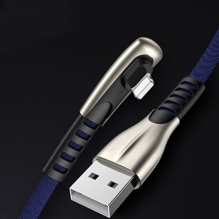 Dây cáp sạc nhanh bện nylon 5A cho IPhone Micro USB Type-C