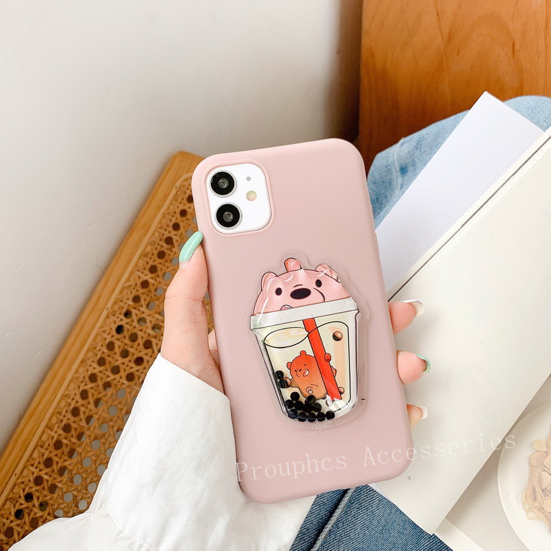 Ốp Lưng Điện Thoại Phối Hình Gấu Dành Cho Xiaomi Redmi 4a 9 9a 5 Plus Note 5a Prime 4 5 7 Redmi 7 mi a2 lite