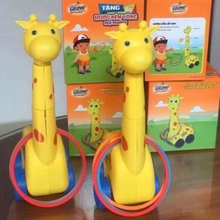 Bộ ném vòng hươu cao cổ