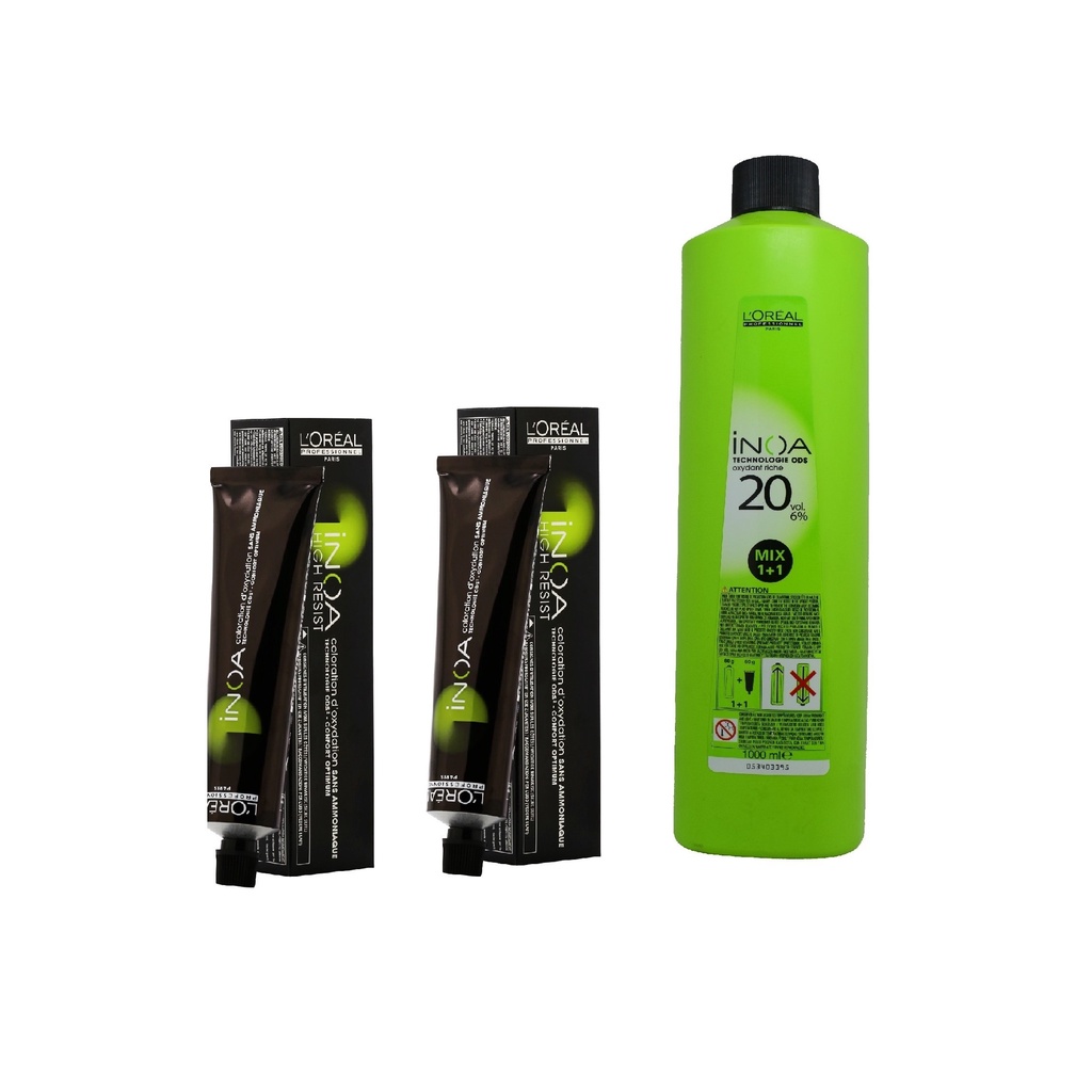 Màu nhuộm tóc L'oreal Inoa Ammonia Free Permanent Hair Color 60ml