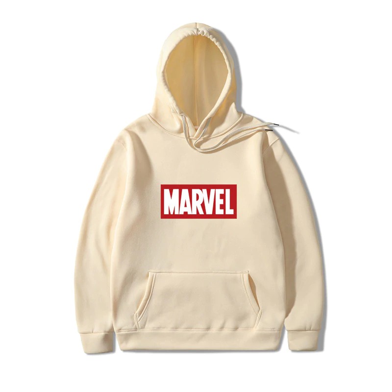 Áo Hoodie In Chữ Marvel Thời Trang 2020 Cho Nam