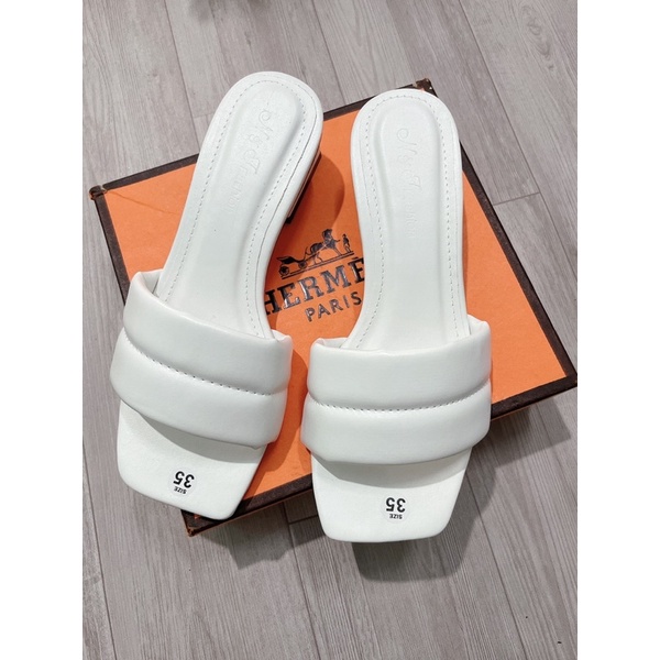 Cao gót bigsize bản quai xốp mềm,có size 35-44