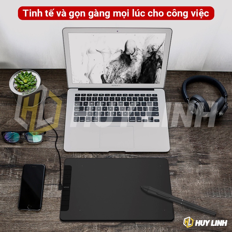 Bảng vẽ điện tử VEIKK VK1060 Pro - KT 10x6 Inch tương thích với Android, Windows và Mac OS