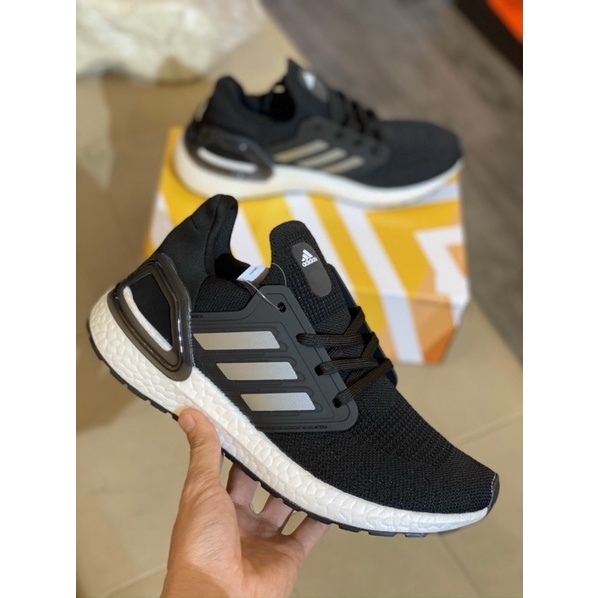 Giày thể thao sneaker ultra boost 6.0 đen trắng