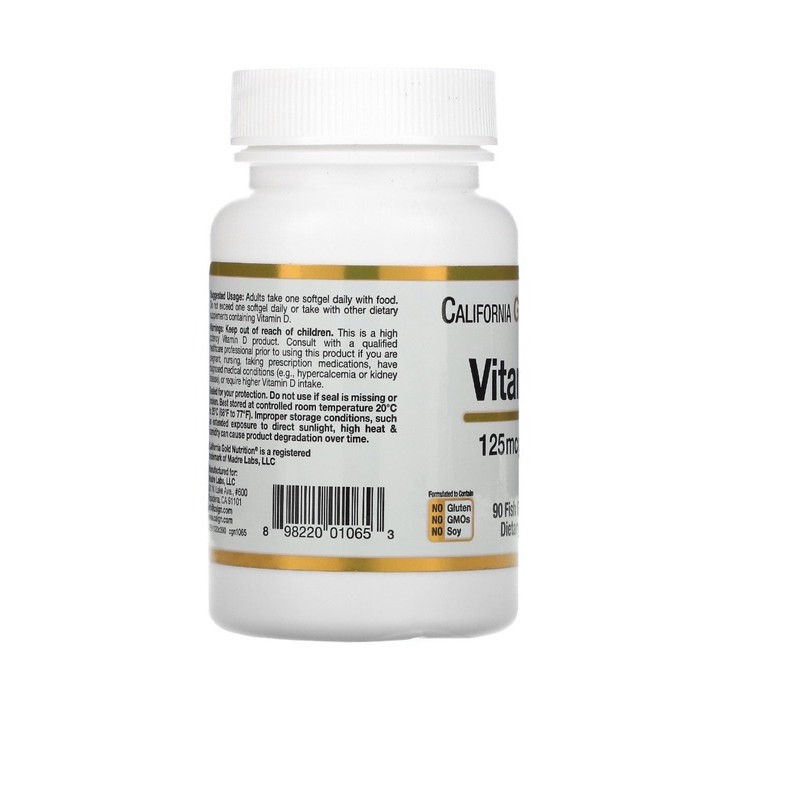Viên uống bổ sung Gold Nutrition Vitamin D3