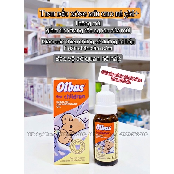 TINH DẦU CHỐNG CẢM OLBAS