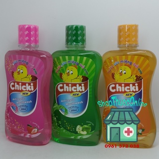 Nước súc miệng Chicki New chai 250ml